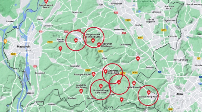 Voorbeeld screenshot Google Maps