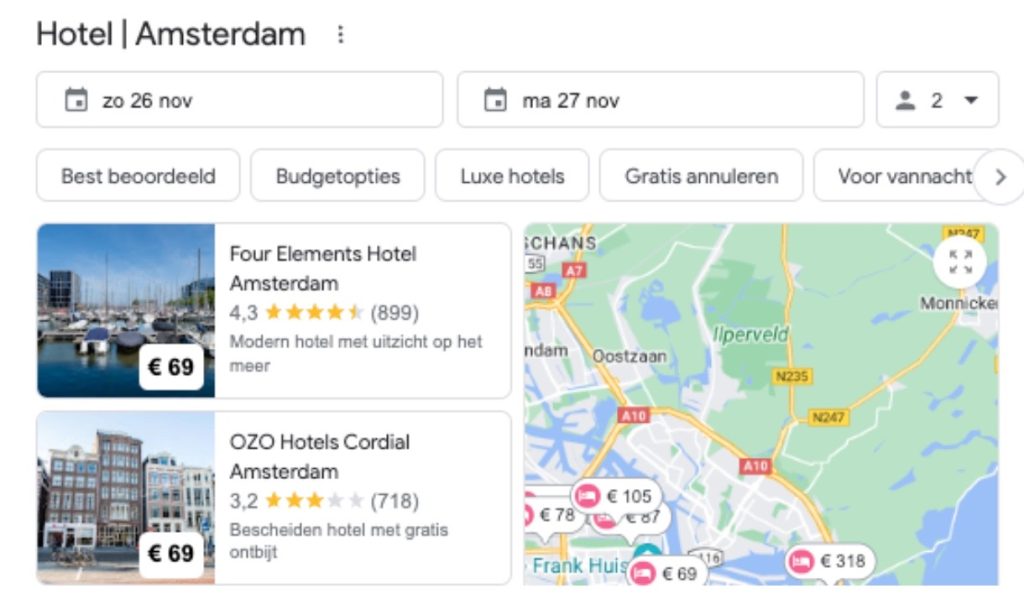 Hotels Amsterdam