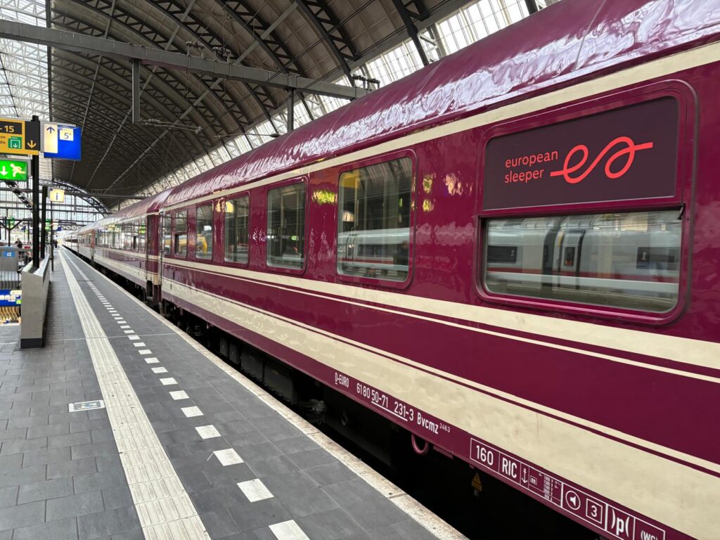 European Sleeper trein