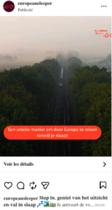 European Sleeper nachttrein Meta-campagne